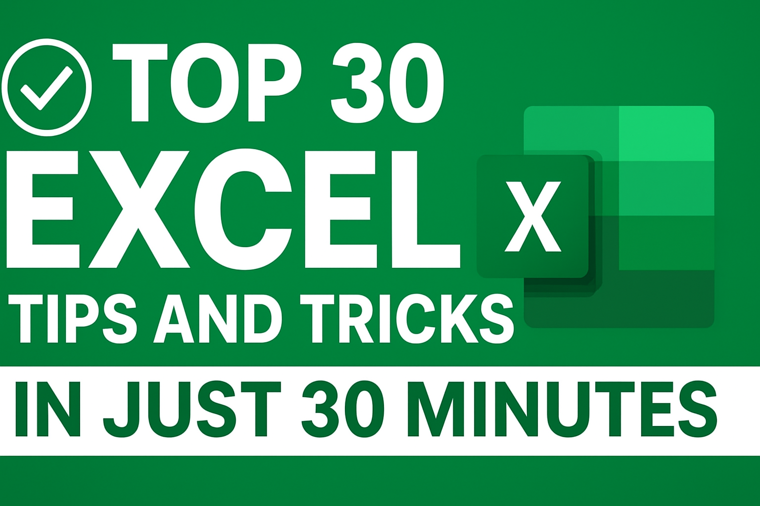 Excel Tips and Tricks