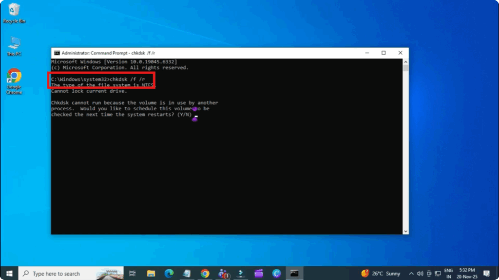 Fix System Issues Using CMD