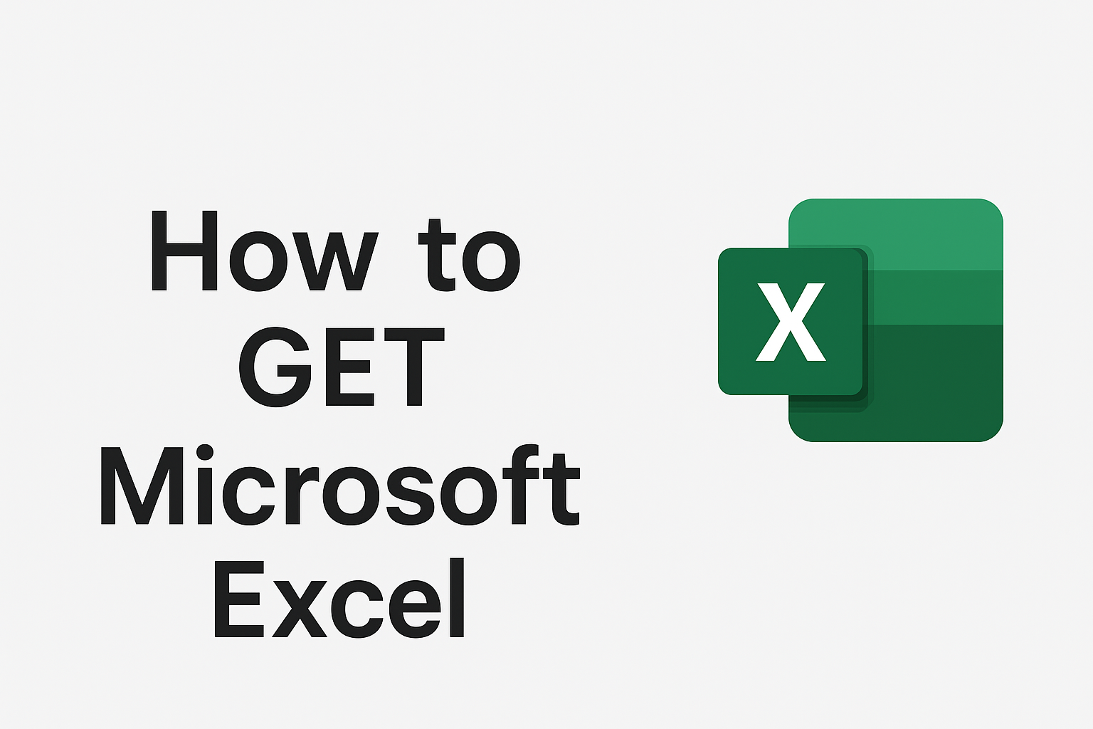 GET Microsoft Excel