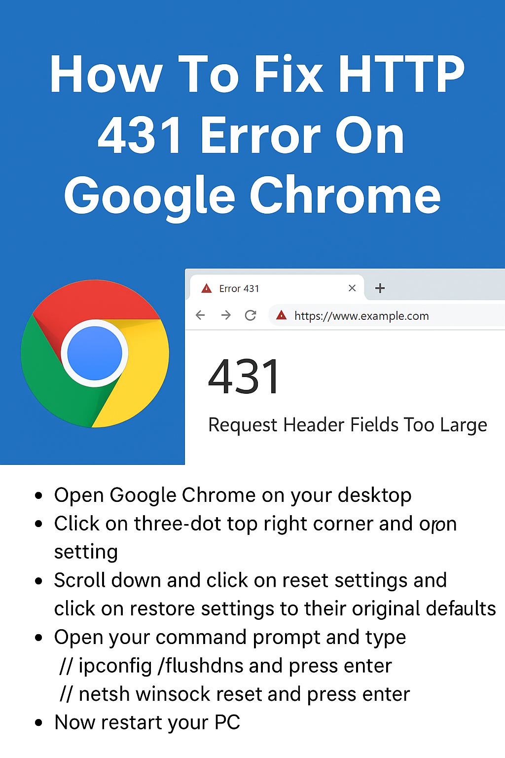 HTTP 431 Error