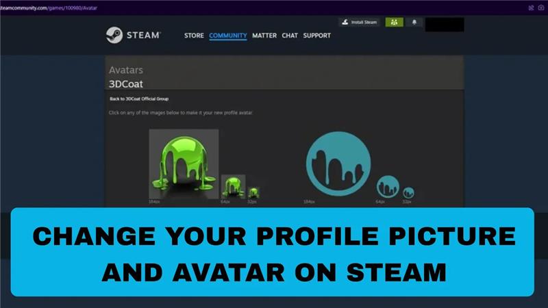 How to Change Your Profile Picture and Avatar on Steam