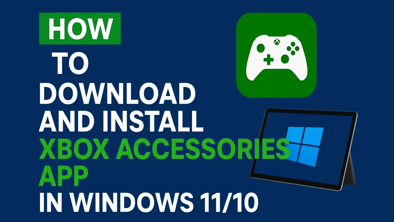 How to Download and Install Xbox Accessories App in Windows 11/10