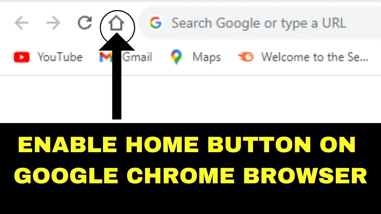 How to Enable Home Button on Google Chrome Browser