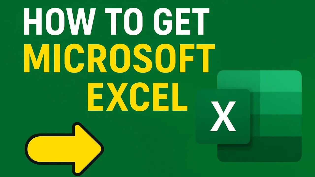 How to GET Microsoft Excel