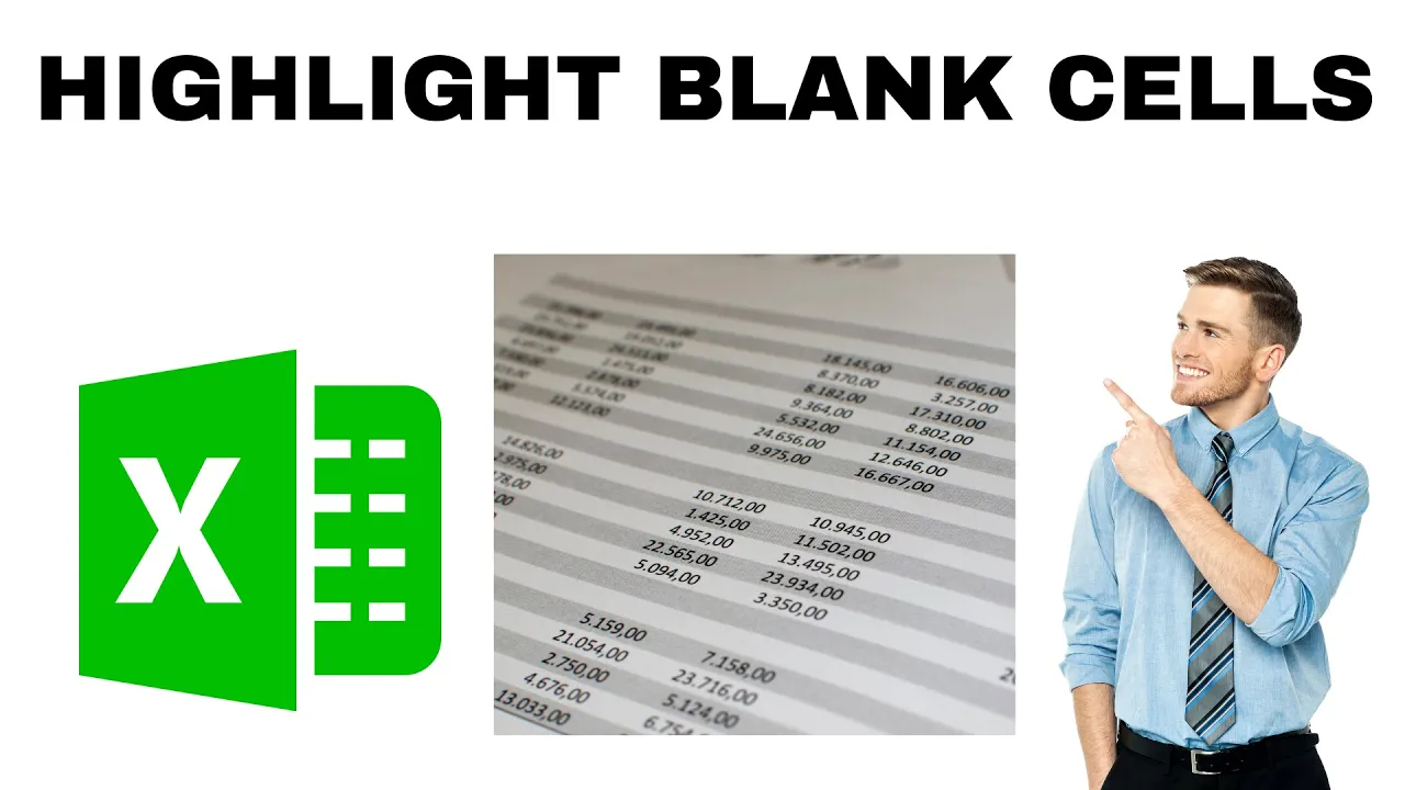 How to Highlight Blank Cells in Excel (Conditional Formatting)