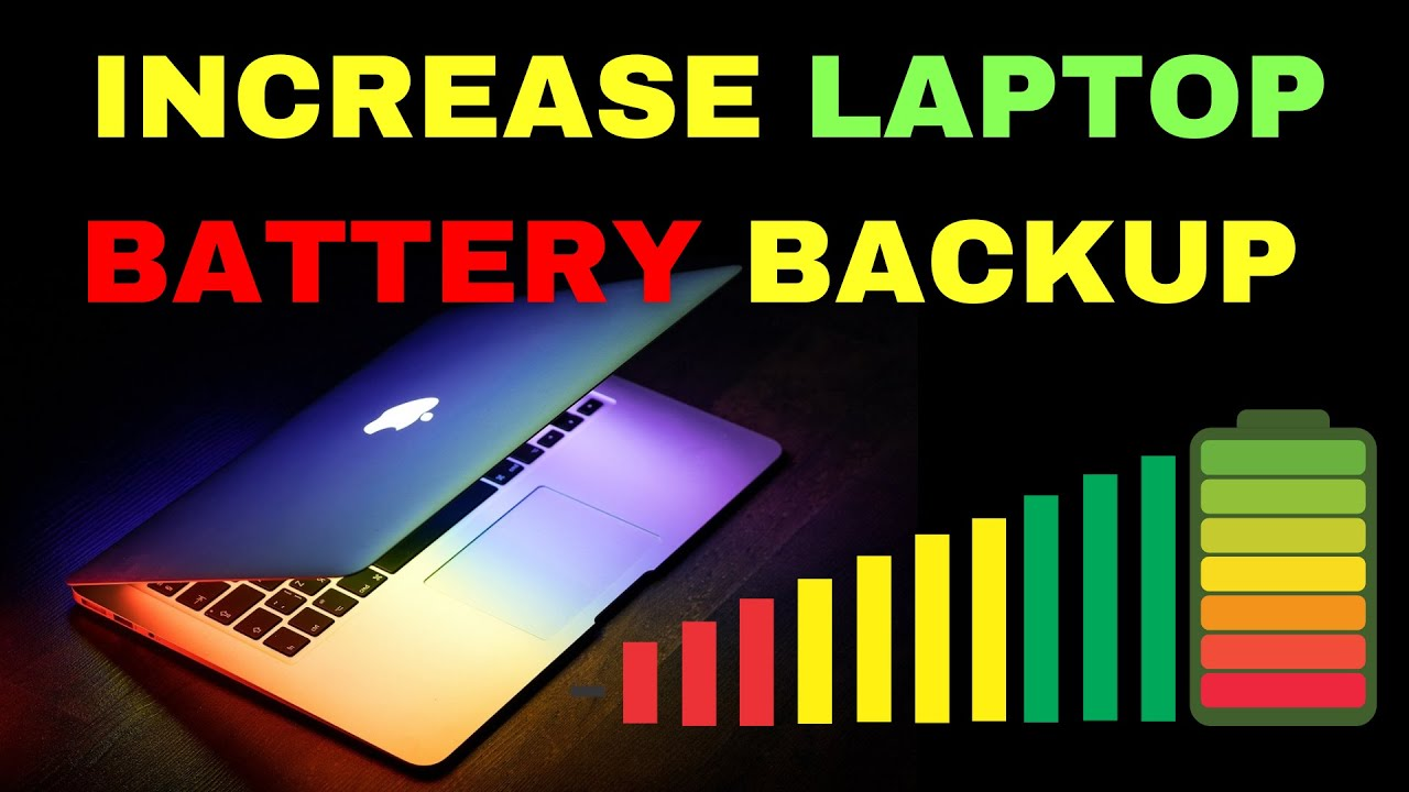 How to Increase Laptop Battery Backup &amp; Life in Windows 10 /11/ laptop battery backup kese badhye