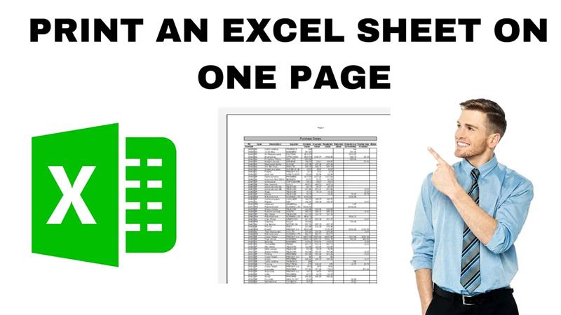 How to Print an Excel Sheet on One Page?