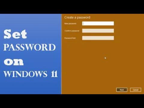 How to Set Password on Windows 11 || windows 11 me passowrd kese lagaye