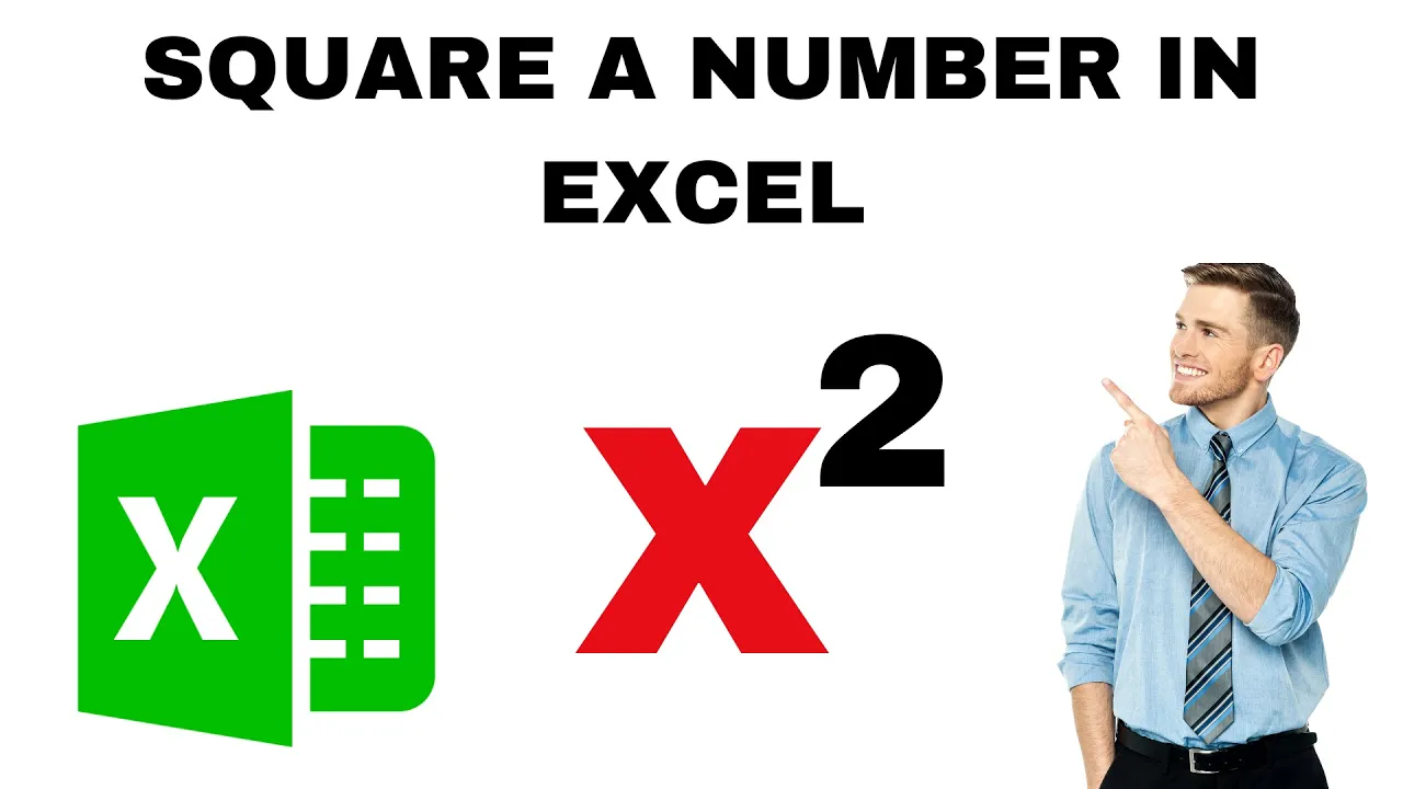 How to Square a Number in Excel? 2 ways