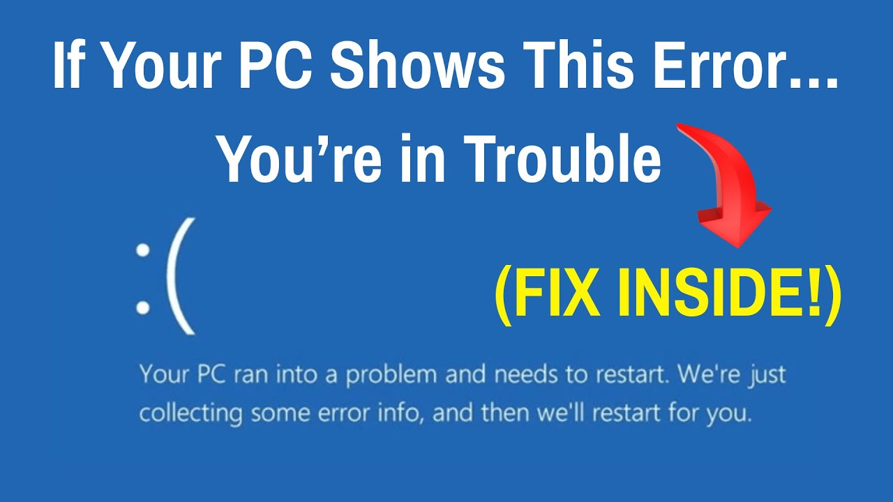 If Your PC Shows This Error… You’re in Trouble (Fix Inside!)