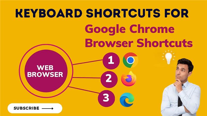 Keyboard shortcuts for Google Chrome ✅ || Browser Shortcuts || Google Chrome Shortcuts