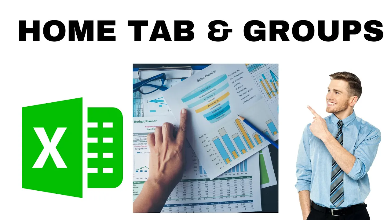Microsoft Excel Home Tab &amp; Groups