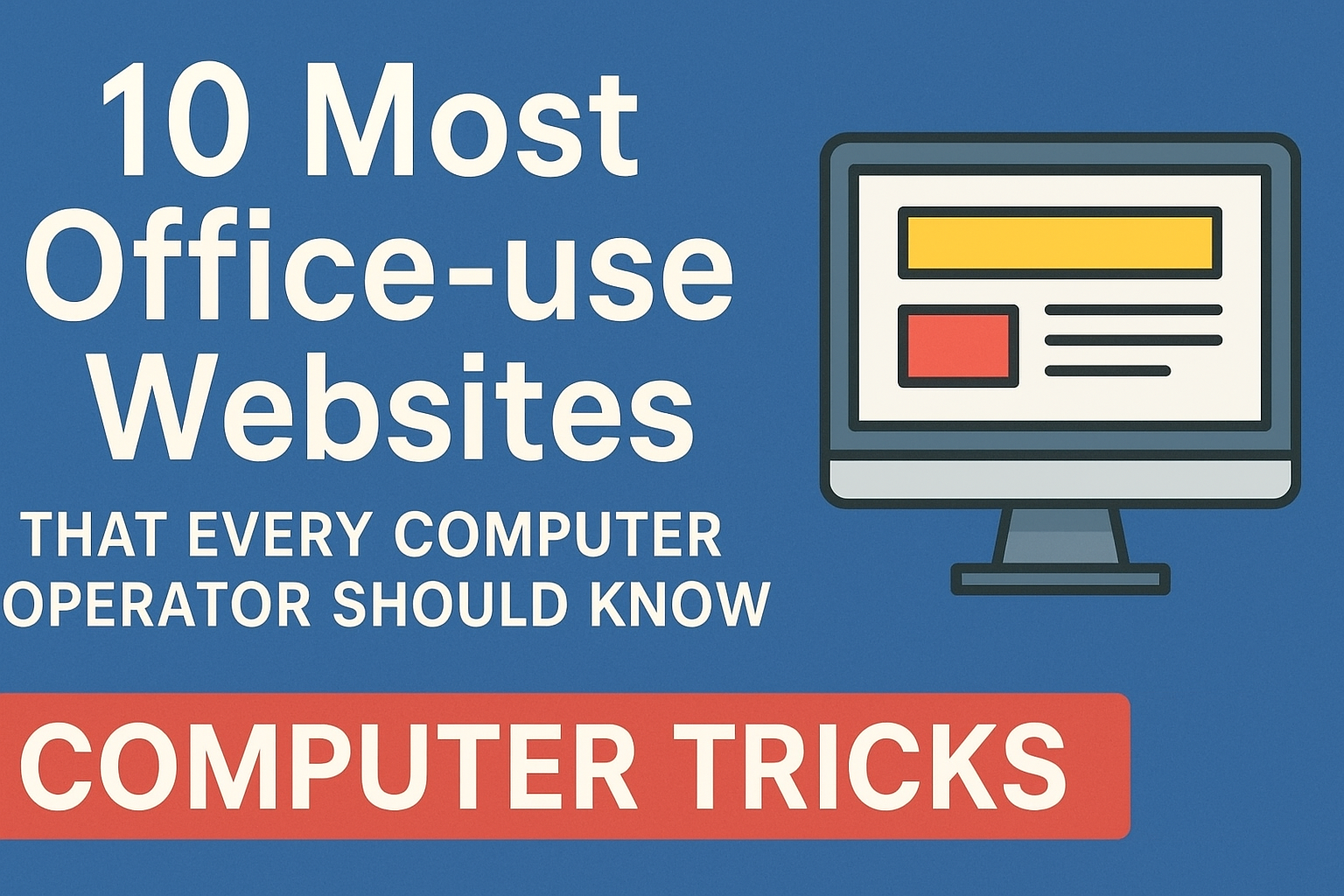 Most Office use websites