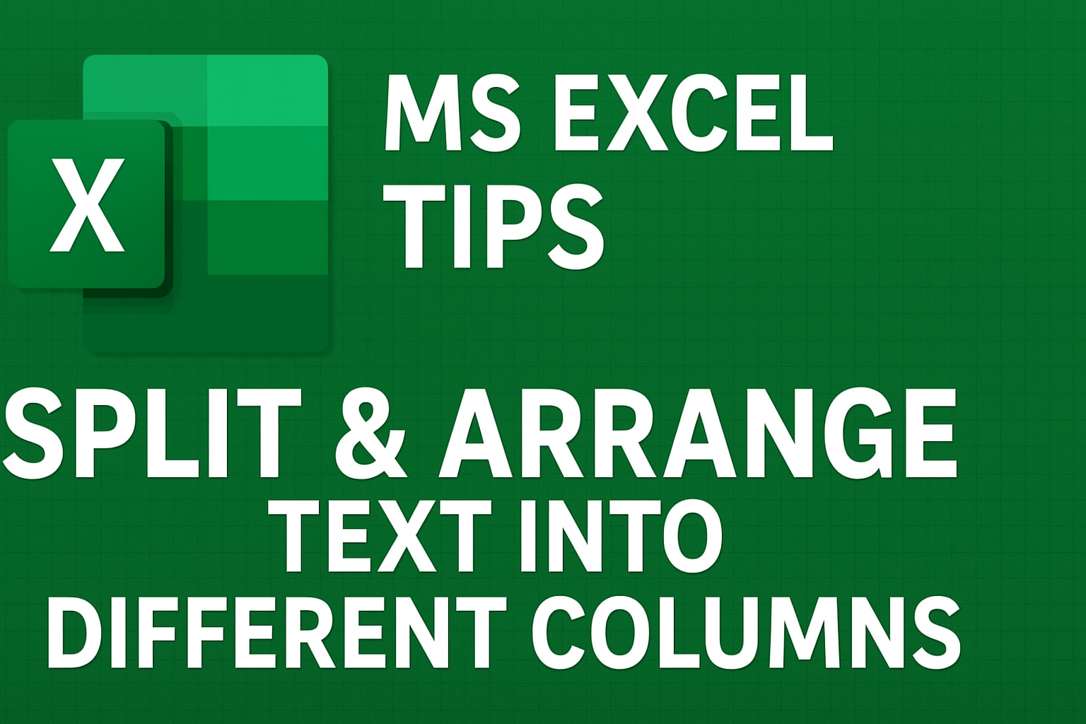 Most important MS Excel Tips