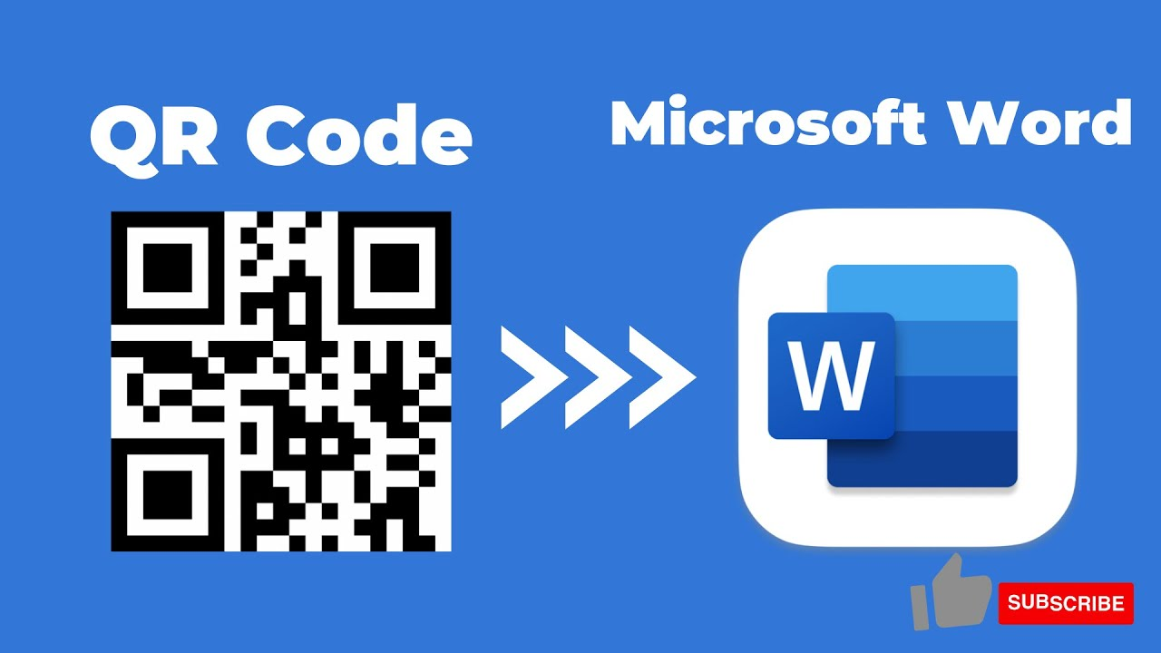 Quick Method to Create QR Code in Microsoft Word?