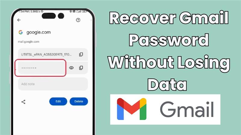 Recover Gmail Password Without Losing Data — Simple Steps