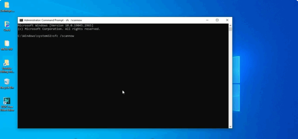 Repair Corrupted System Files