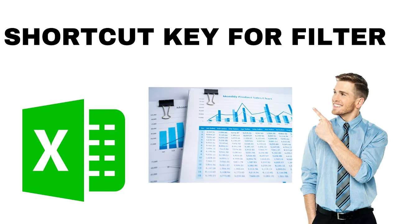 Shortcut Key for filter in Excel!! Keyboard Shortcut