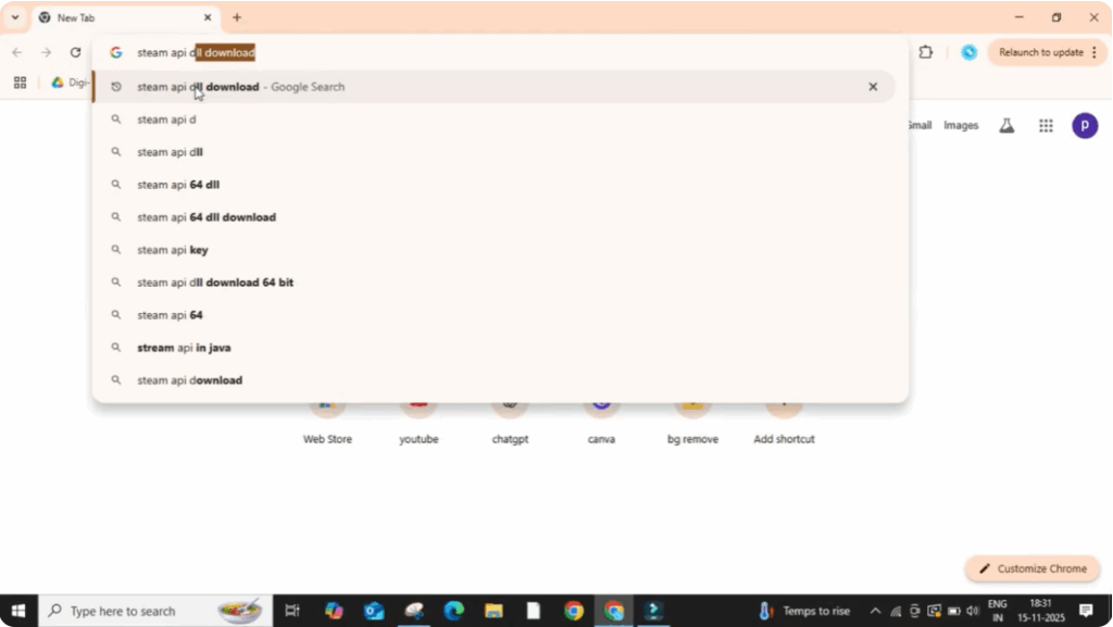 Steam Play DLL download