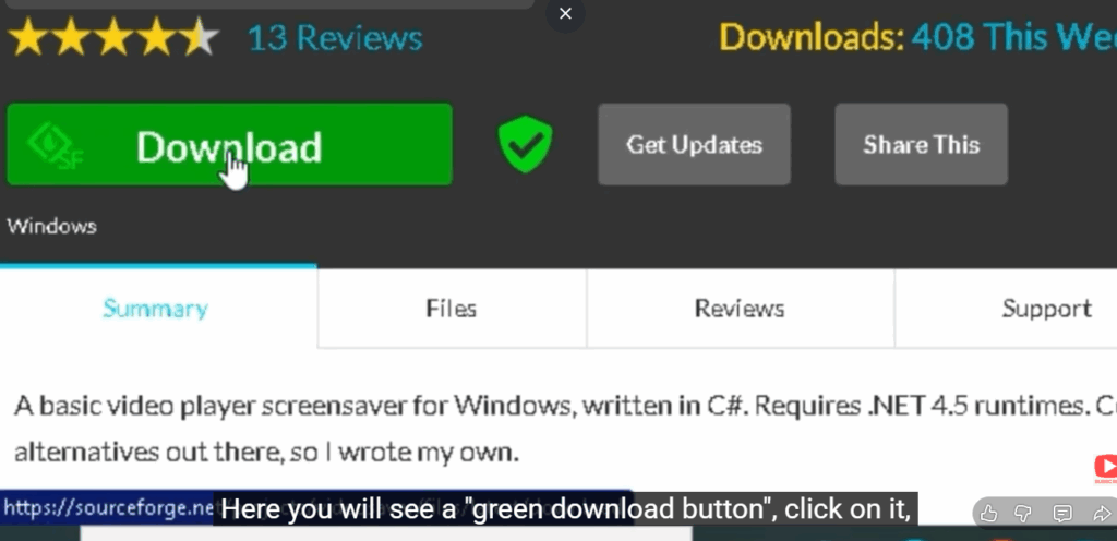 The file will download in .zip format.