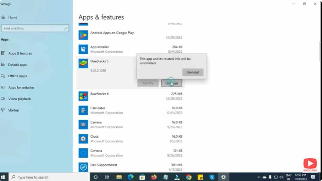 Uninstall Unwanted Programs