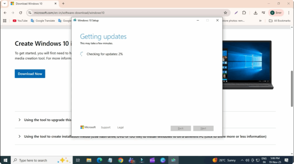 Use Media Creation Tool