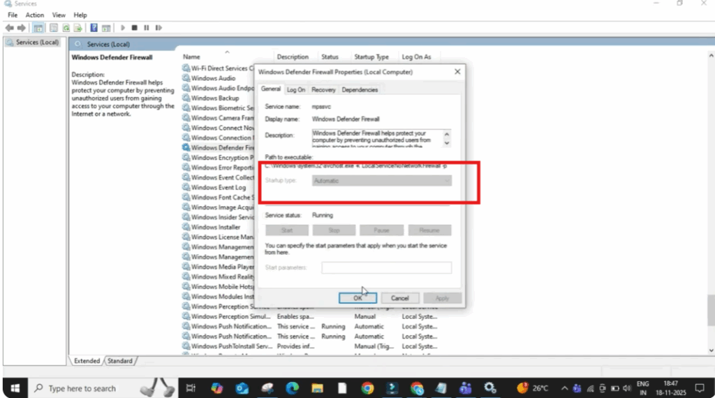 Windows Defender Firewall