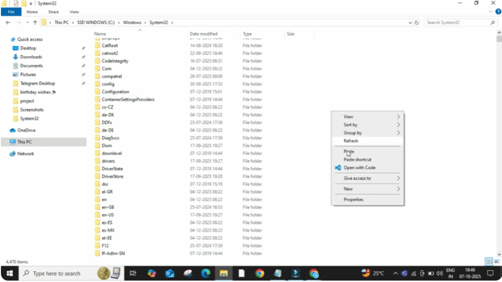 copy the msvcp140.dll files into your system folder