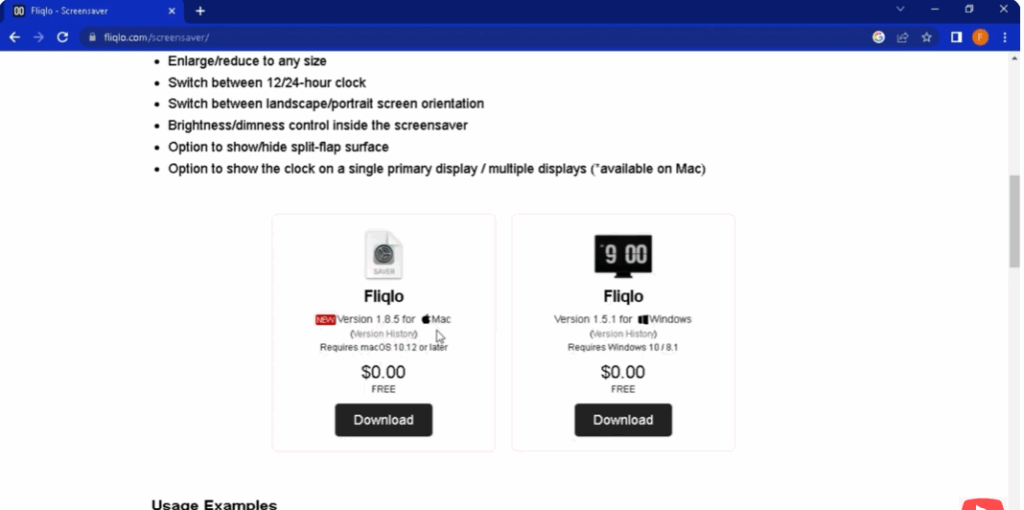 download for Mac and for Windows