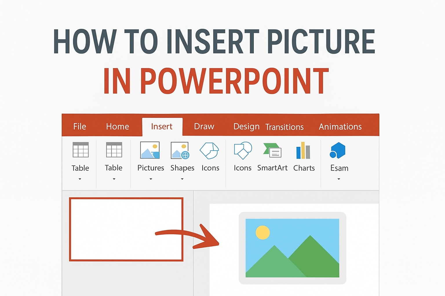insert picture in PowerPoint