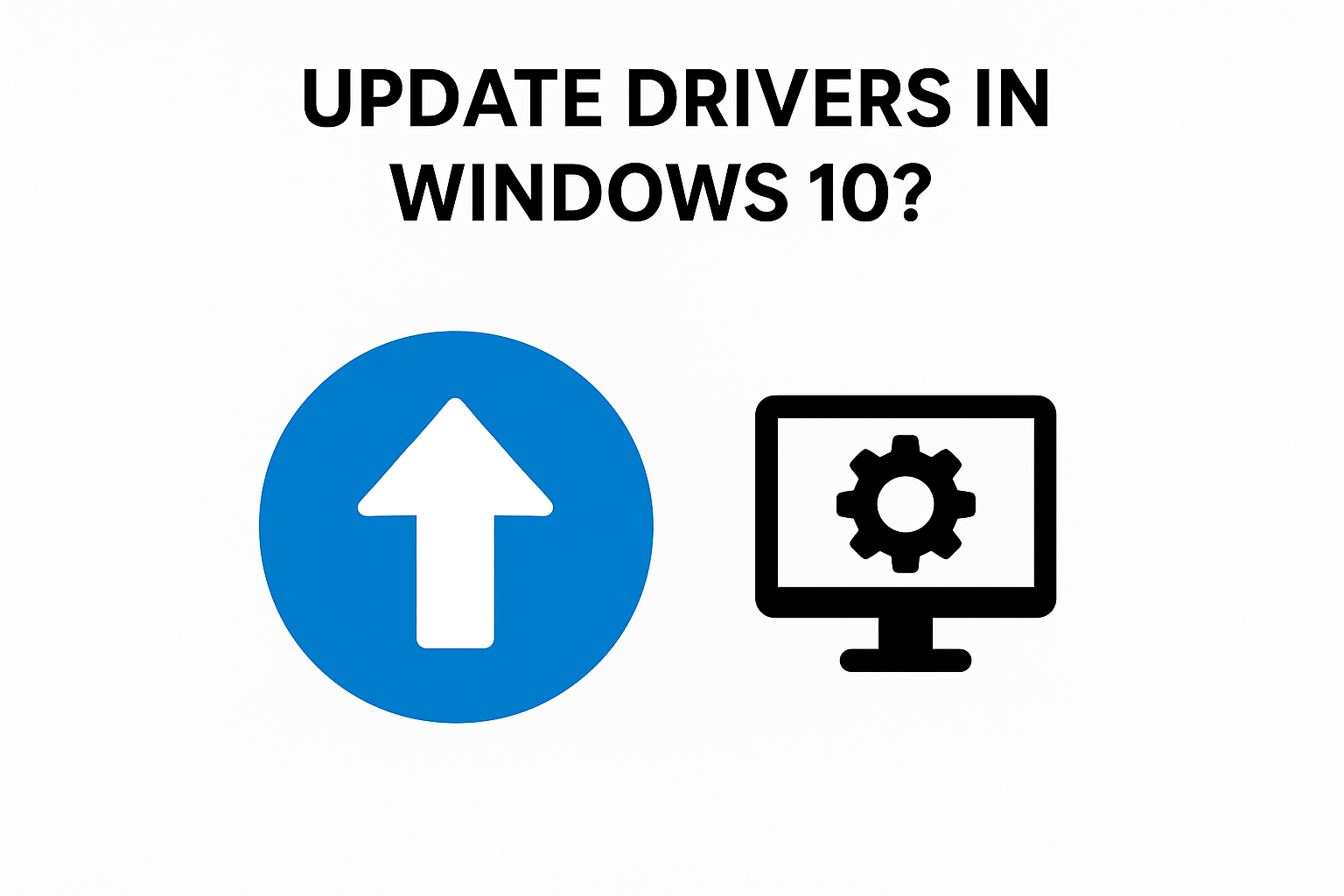 update drivers in windows 10