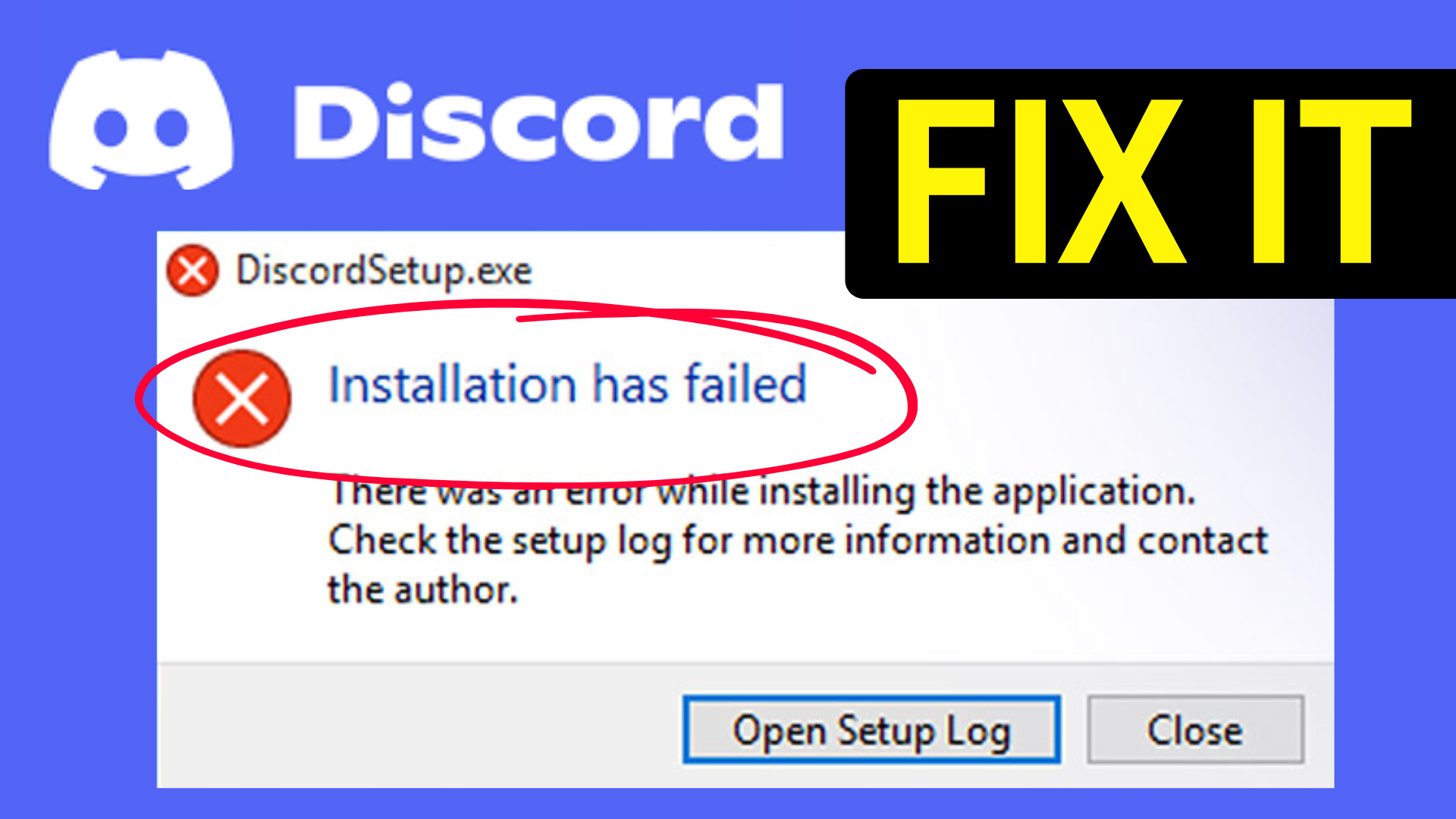 Discord Installation Failed? FIX IT on Windows 10/11
