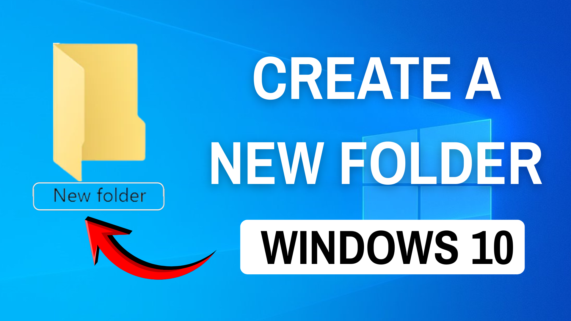 New Folder Not Showing? Here's How to Create a Folder in Windows 10