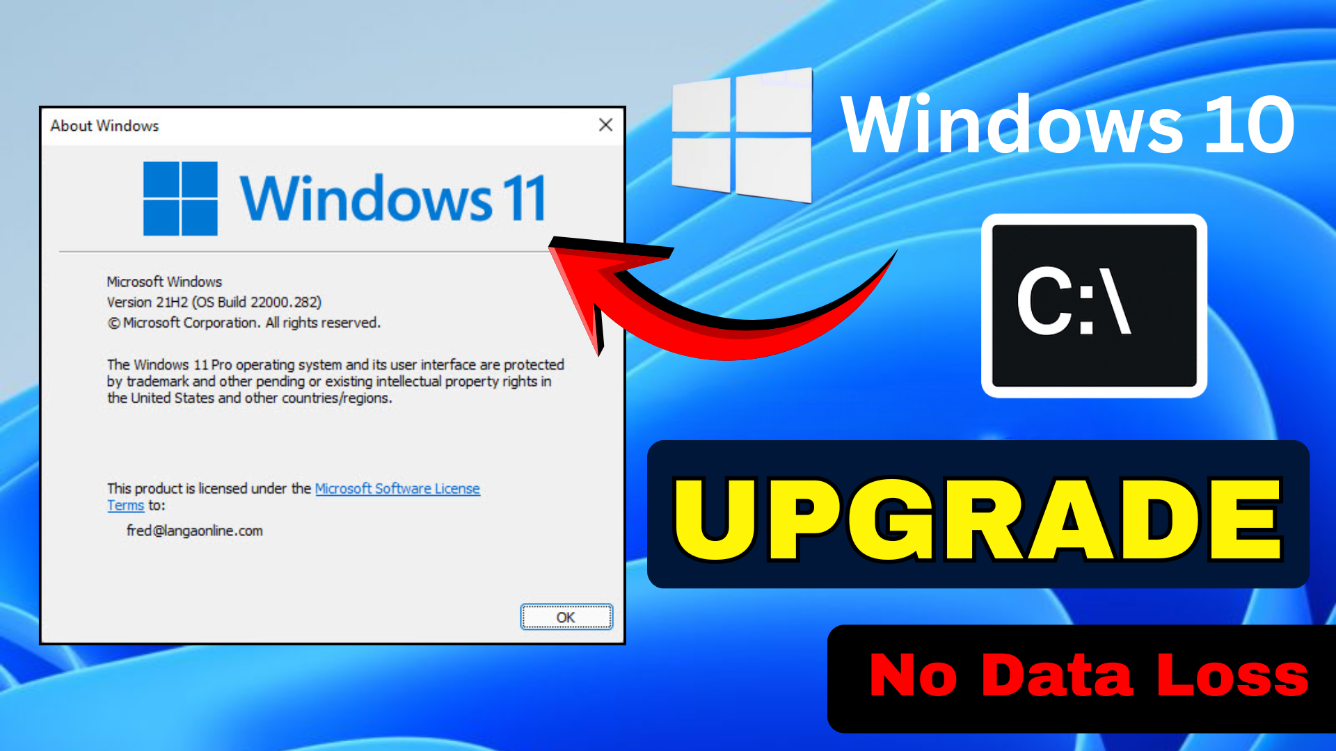 Upgrade Windows 10 to Windows 11 Using 1 CMD COMMAND