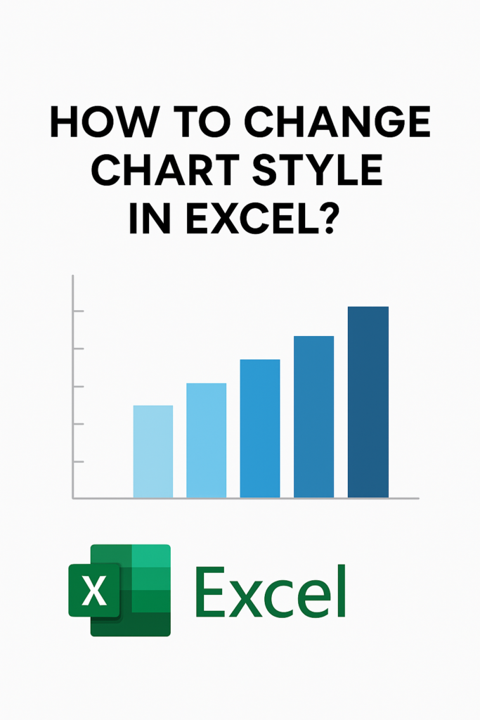 Change Chart Style in Excel