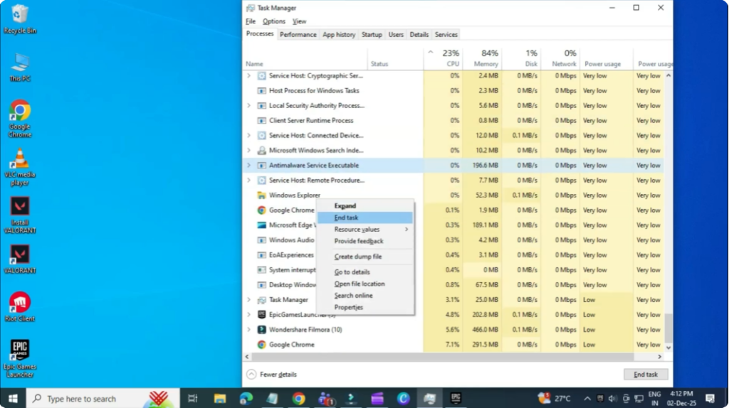 Close All Epic Games Processes