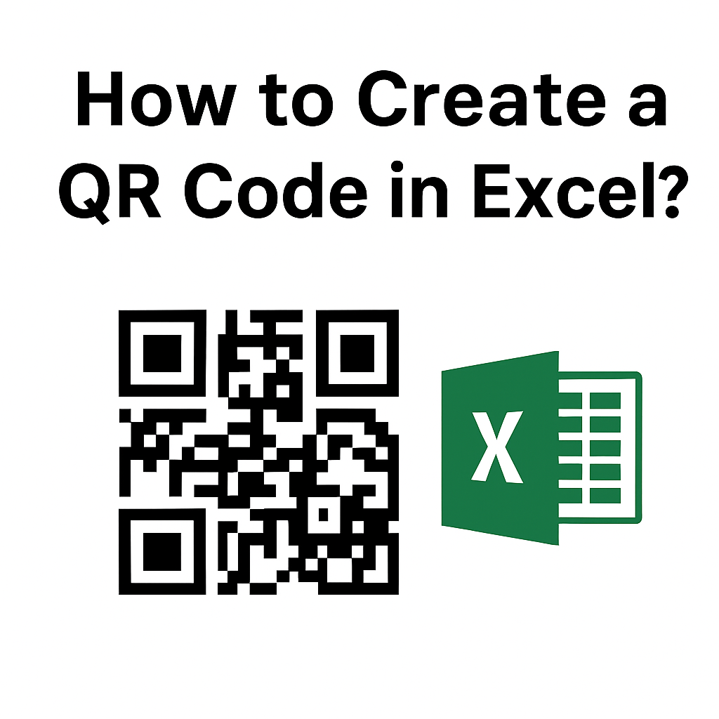 Create a QR Code in Excel