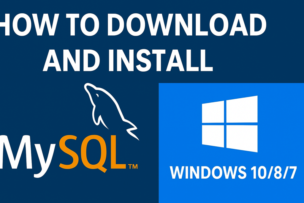 Download and Install mysql