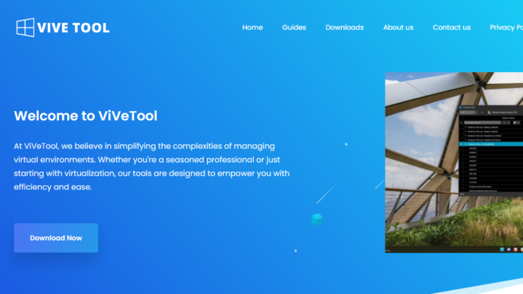 Download and Set Up Vive Tool