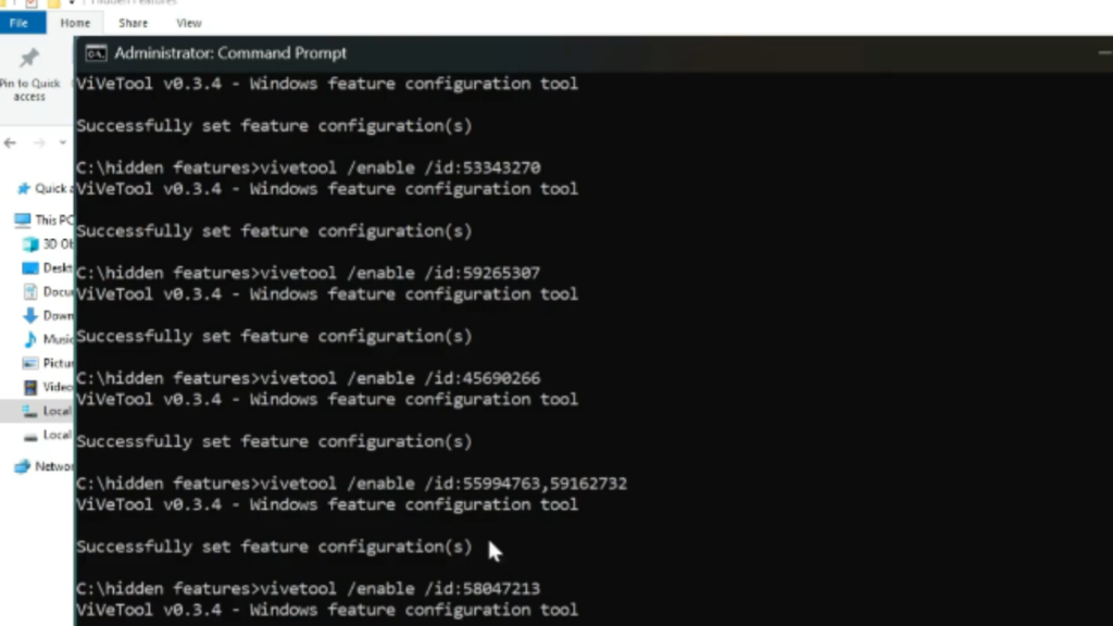 Enable Additional Feature Improvements