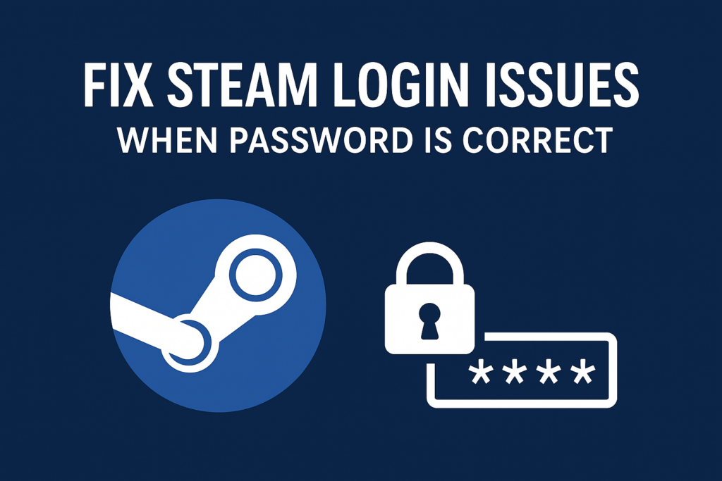 Fix Steam Login Issues When Password Is Correct