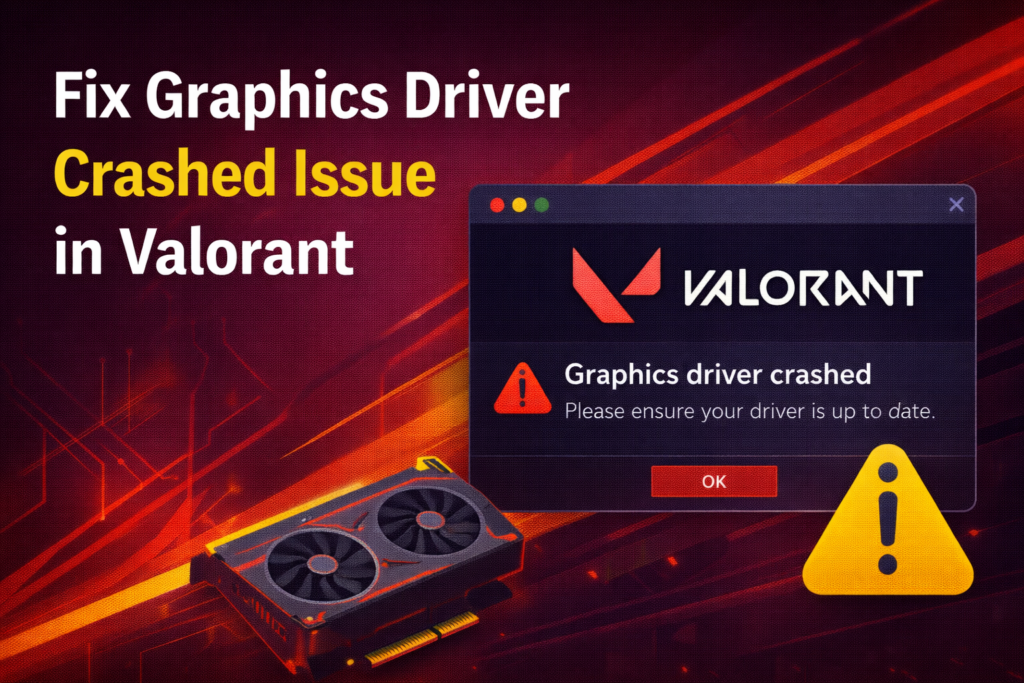 Graphics Driver Crashed Issue in Valorant