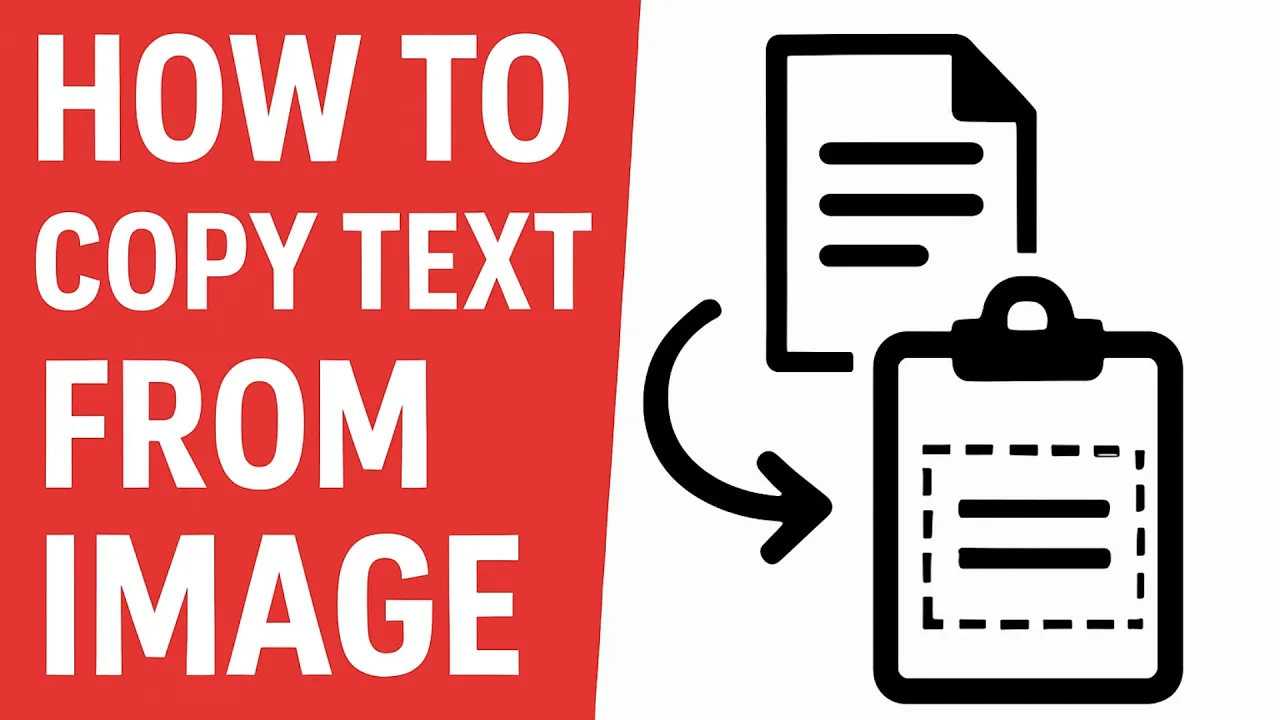 How to Copy Text from Image