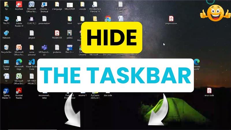 How to Enable Auto-Hide Taskbar in Windows 10