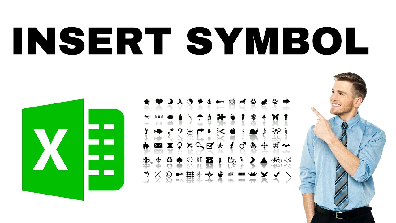 How to Insert Symbol in Excel? (ALL SYMBOL)