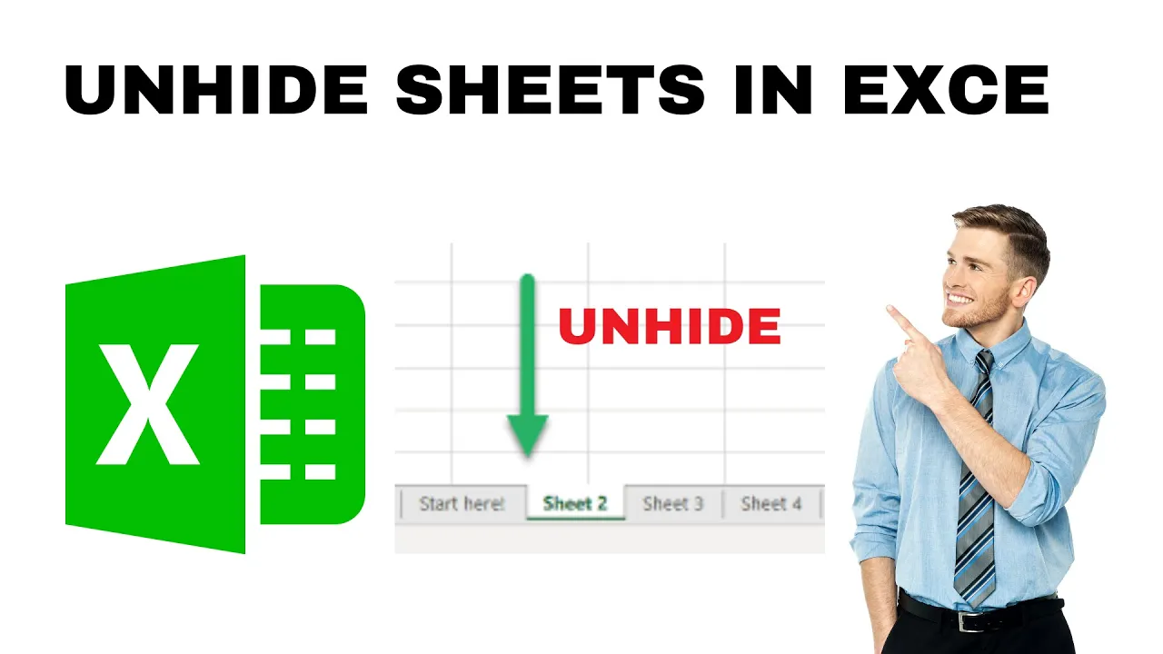 How to Unhide Sheets in Excel? All hide sheet