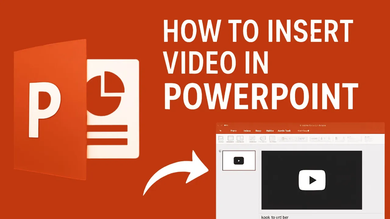 How to insert video in PowerPoint Presentation ?