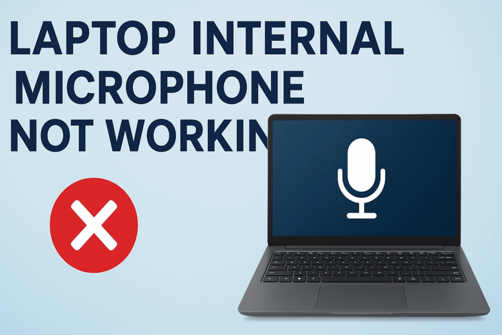 Laptop Internal Microphone Not Working