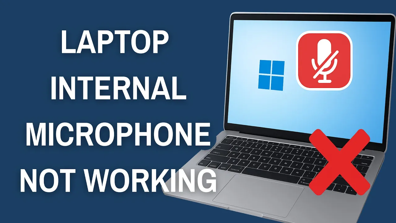Laptop Internal Microphone Not Working on Windows 11/10 FIX