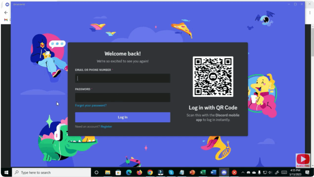 Log In or Create Your Discord Account